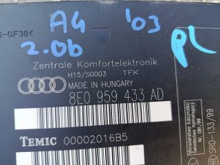 bontott AUDI A4 B6 Komfort Elektronika