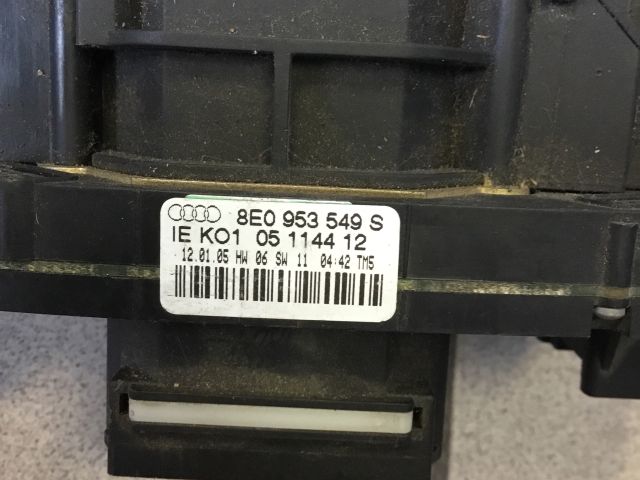 bontott AUDI A4 B6 Komplett Kormánykapcsoló (Bajuszkapcsoló)