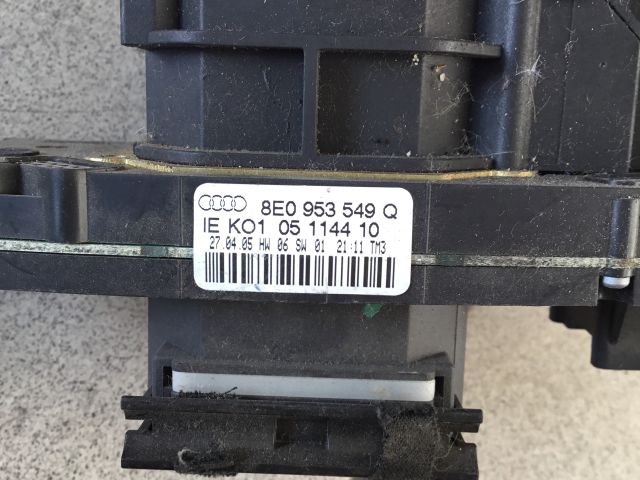 bontott AUDI A4 B6 Komplett Kormánykapcsoló (Bajuszkapcsoló)