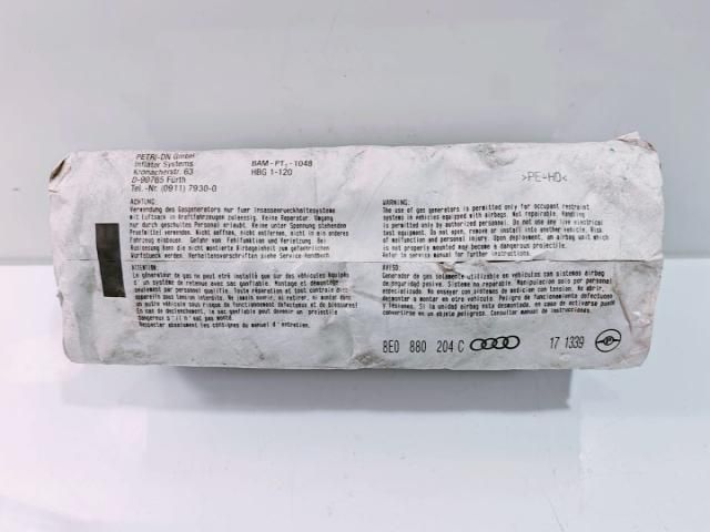 bontott AUDI A4 B6 Komplett Légzsák Szett