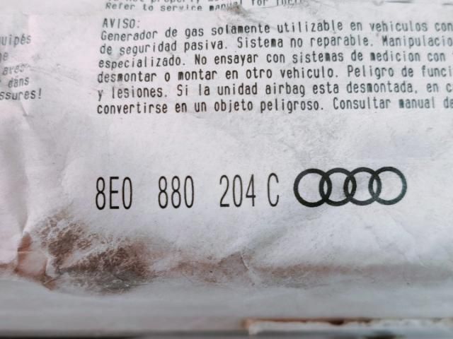 bontott AUDI A4 B6 Komplett Légzsák Szett