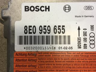 bontott AUDI A4 B6 Légzsák Elektronika