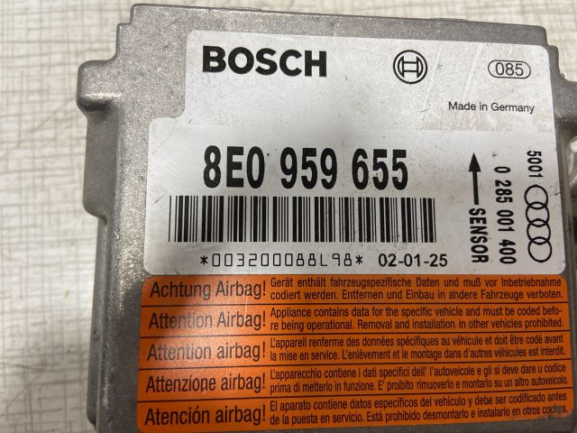 bontott AUDI A4 B6 Légzsák Elektronika