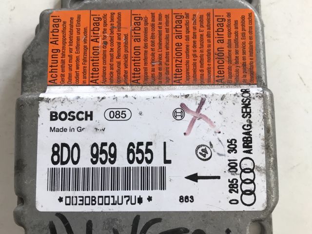 bontott AUDI A4 B6 Légzsák Elektronika