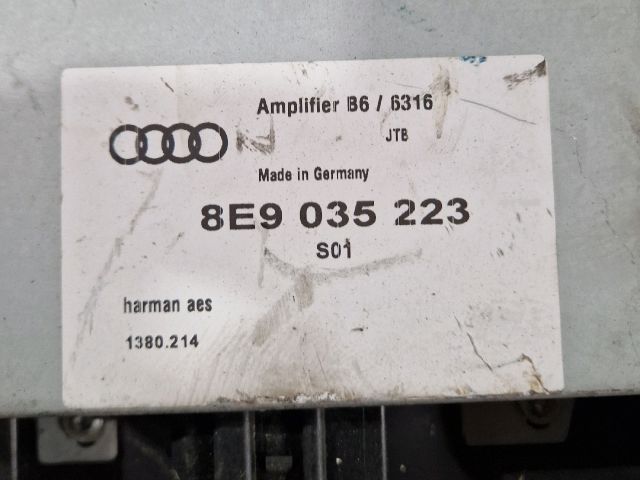 bontott AUDI A4 B6 Mélynyomó Hangszóró