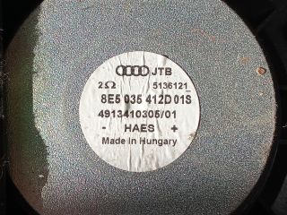 bontott AUDI A4 B6 Mélynyomó Hangszóró
