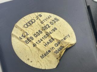 bontott AUDI A4 B6 Mélynyomó Hangszóró