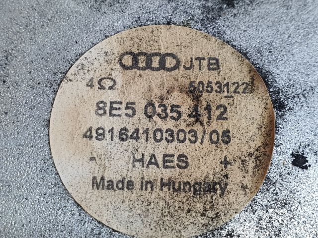 bontott AUDI A4 B6 Mélynyomó Hangszóró