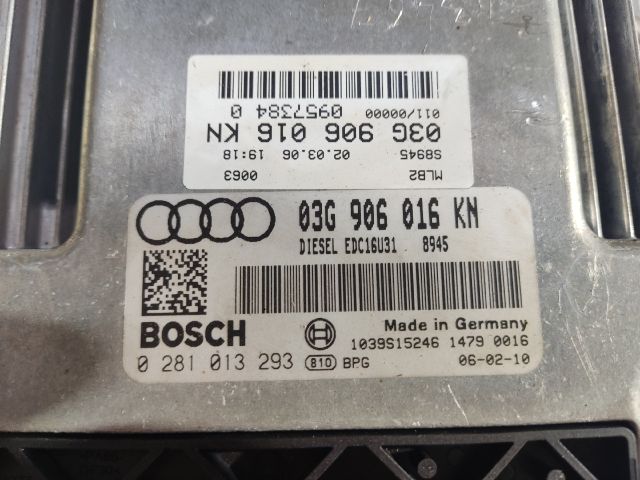 bontott AUDI A4 B6 Motorvezérlő