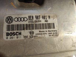bontott AUDI A4 B6 Motorvezérlő