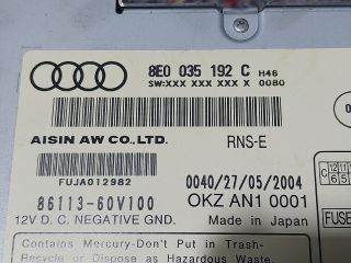 bontott AUDI A4 B6 Multifunkciós Kijelző