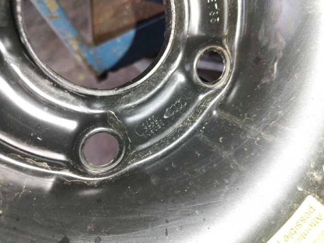 bontott AUDI A4 B6 Pótkerék