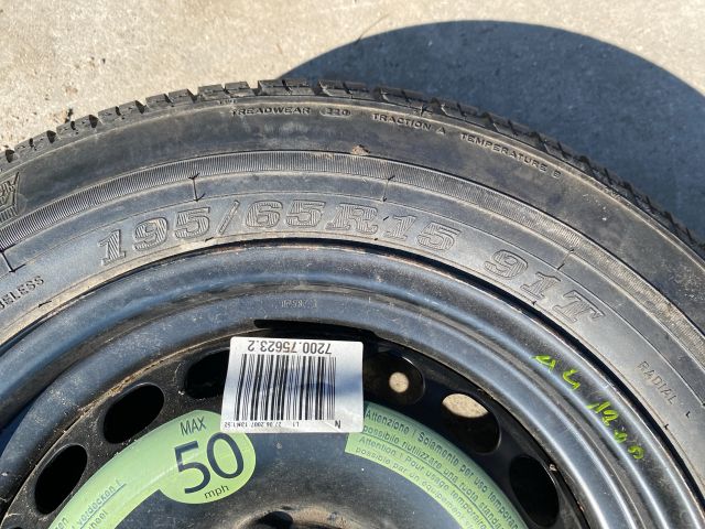 bontott AUDI A4 B6 Pótkerék