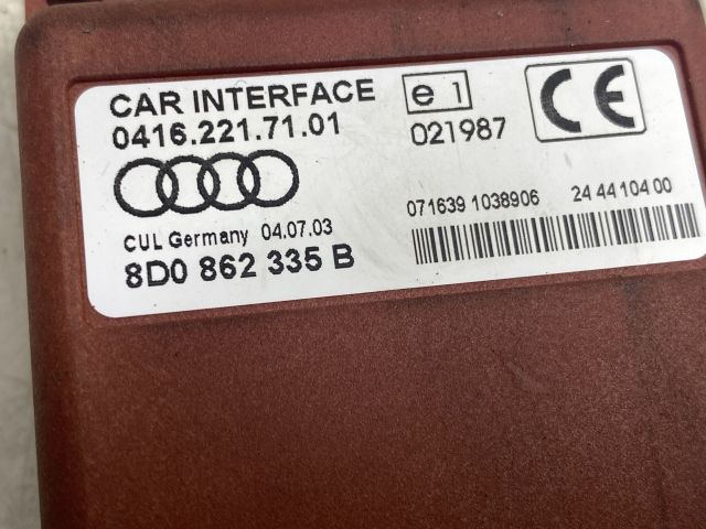 bontott AUDI A4 B6 Telefon Elektronika