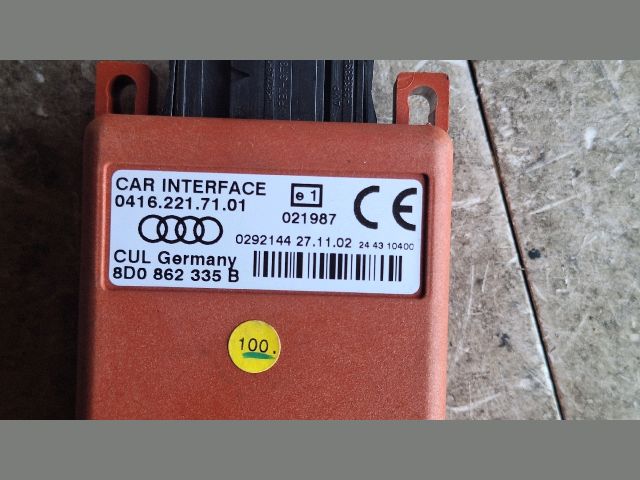bontott AUDI A4 B6 Telefon Elektronika
