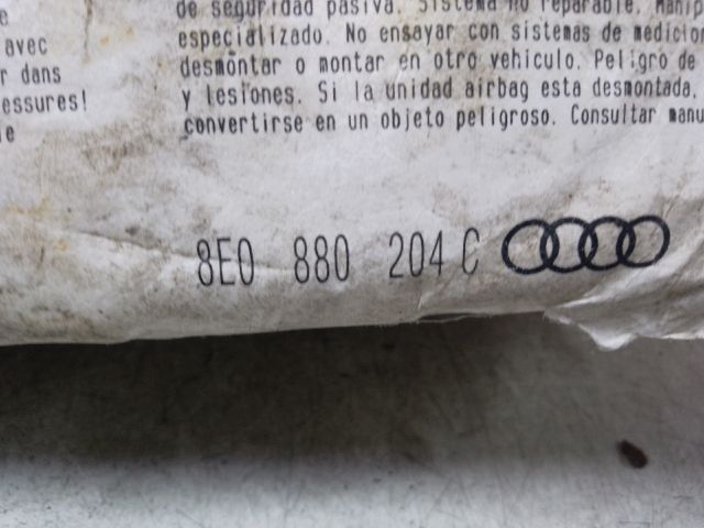 bontott AUDI A4 B6 Utasoldali Légzsák