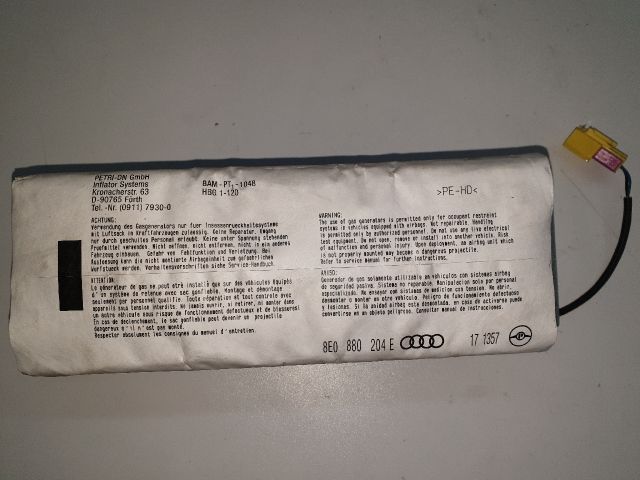 bontott AUDI A4 B6 Utasoldali Légzsák
