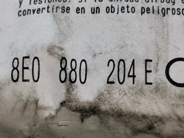 bontott AUDI A4 B6 Utasoldali Légzsák