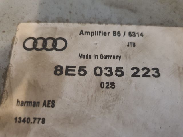 bontott AUDI A4 B6 Végfok