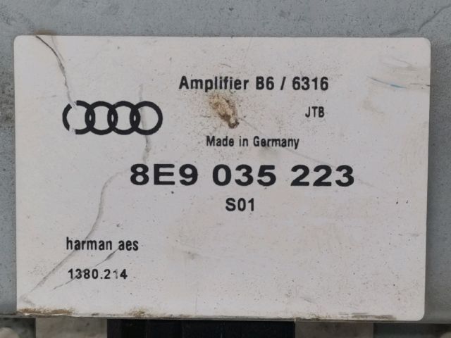 bontott AUDI A4 B6 Végfok