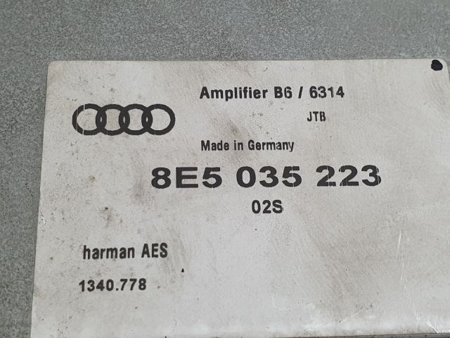 bontott AUDI A4 B6 Végfok