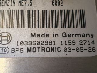 bontott AUDI A4 B7 Motorvezérlő