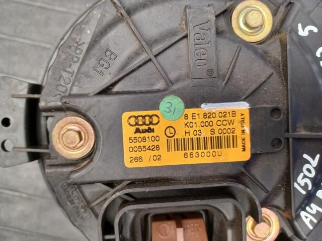 bontott AUDI A4 B7 Klímahűtő Ventilátor