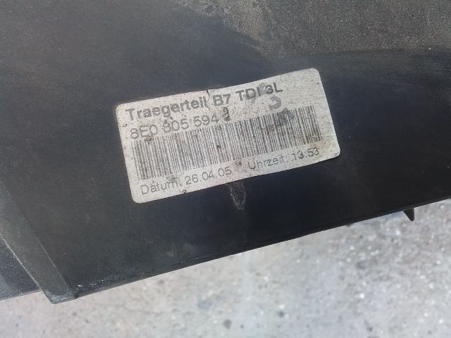 bontott AUDI A4 B7 Komplett Homlokfal (Részeivel)