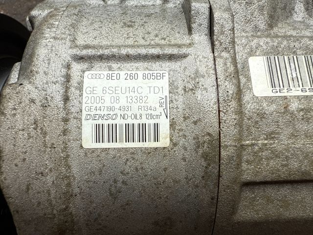 bontott AUDI A4 B7 Klímakompresszor