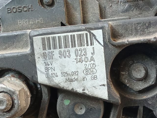 bontott AUDI A4 B7 Generátor