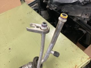 bontott AUDI A4 B7 Klíma Cső