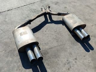 bontott AUDI A4 B7 Hátsó Kipufogó Dob