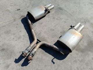 bontott AUDI A4 B7 Hátsó Kipufogó Dob