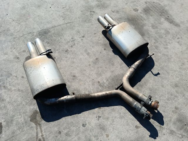 bontott AUDI A4 B7 Hátsó Kipufogó Dob