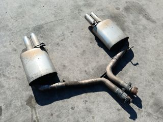 bontott AUDI A4 B7 Hátsó Kipufogó Dob