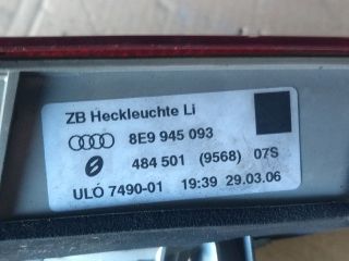 bontott AUDI A4 B7 Bal Belső Hátsó Lámpa