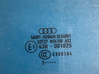 bontott AUDI A4 B7 Bal első Ablak