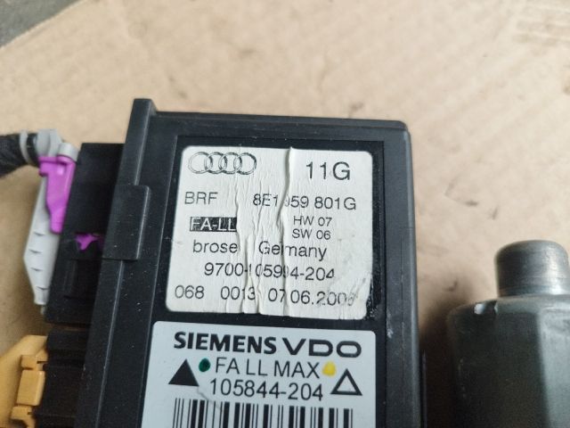 bontott AUDI A4 B7 Bal első Ablakemelő Motor