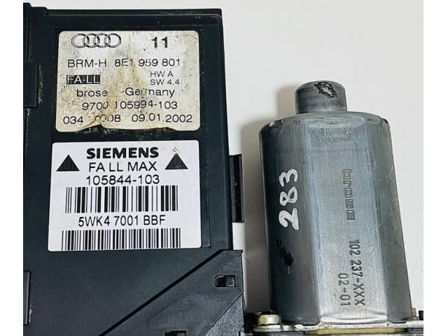 bontott AUDI A4 B7 Bal első Ablakemelő Motor