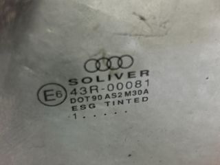 bontott AUDI A4 B7 Bal hátsó Ablak