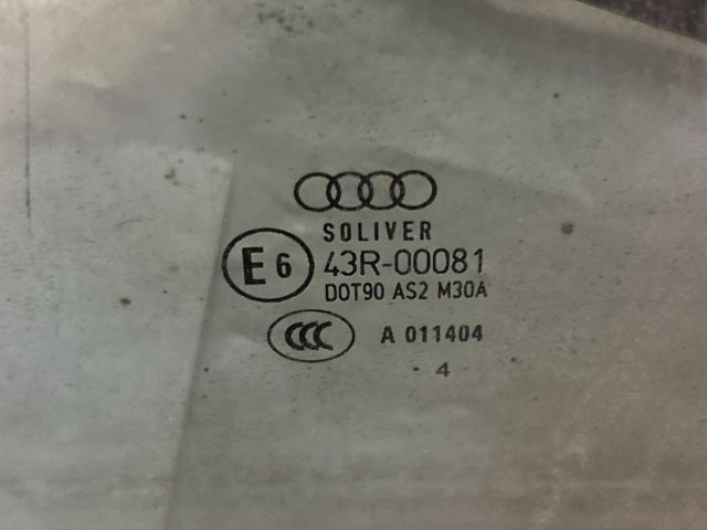 bontott AUDI A4 B7 Bal hátsó Ablak