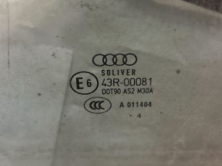 bontott AUDI A4 B7 Bal hátsó Ablak