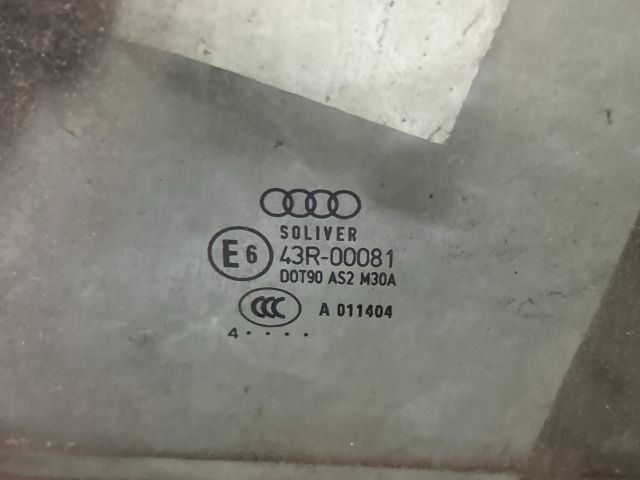 bontott AUDI A4 B7 Bal hátsó Ablak
