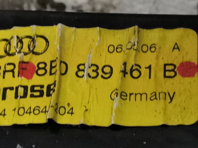 bontott AUDI A4 B7 Bal hátsó Ablakemelő Szerkezet (Elektromos)