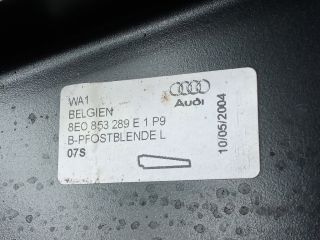 bontott AUDI A4 B7 Bal hátsó Hátsó Ajtókeret Burkolat