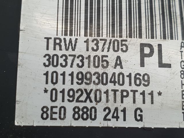 bontott AUDI A4 B7 Bal Oldallégzsák