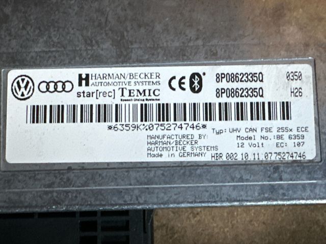 bontott AUDI A4 B7 Bluetooth Elektronika
