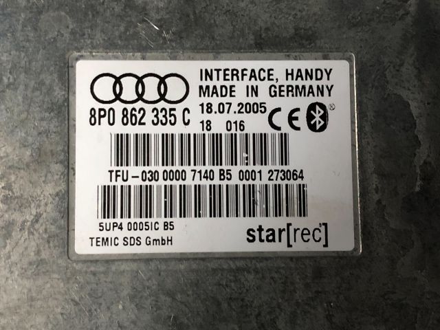 bontott AUDI A4 B7 Bluetooth Elektronika