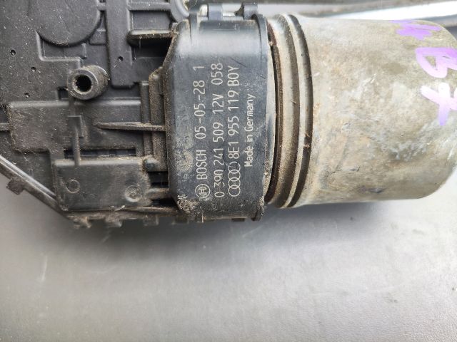 bontott AUDI A4 B7 Első Ablaktörlő Szerkezet Motorral