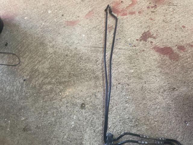 bontott AUDI A4 B7 Fékcső (Fém)